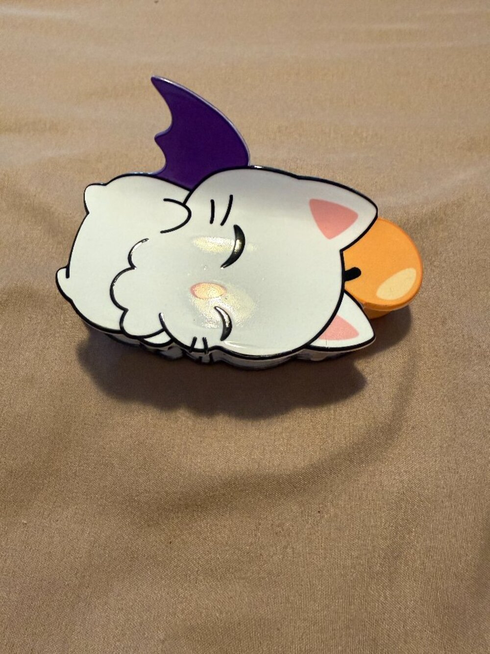 Final Fantasy Moogle Claw Clip Hair Accessory